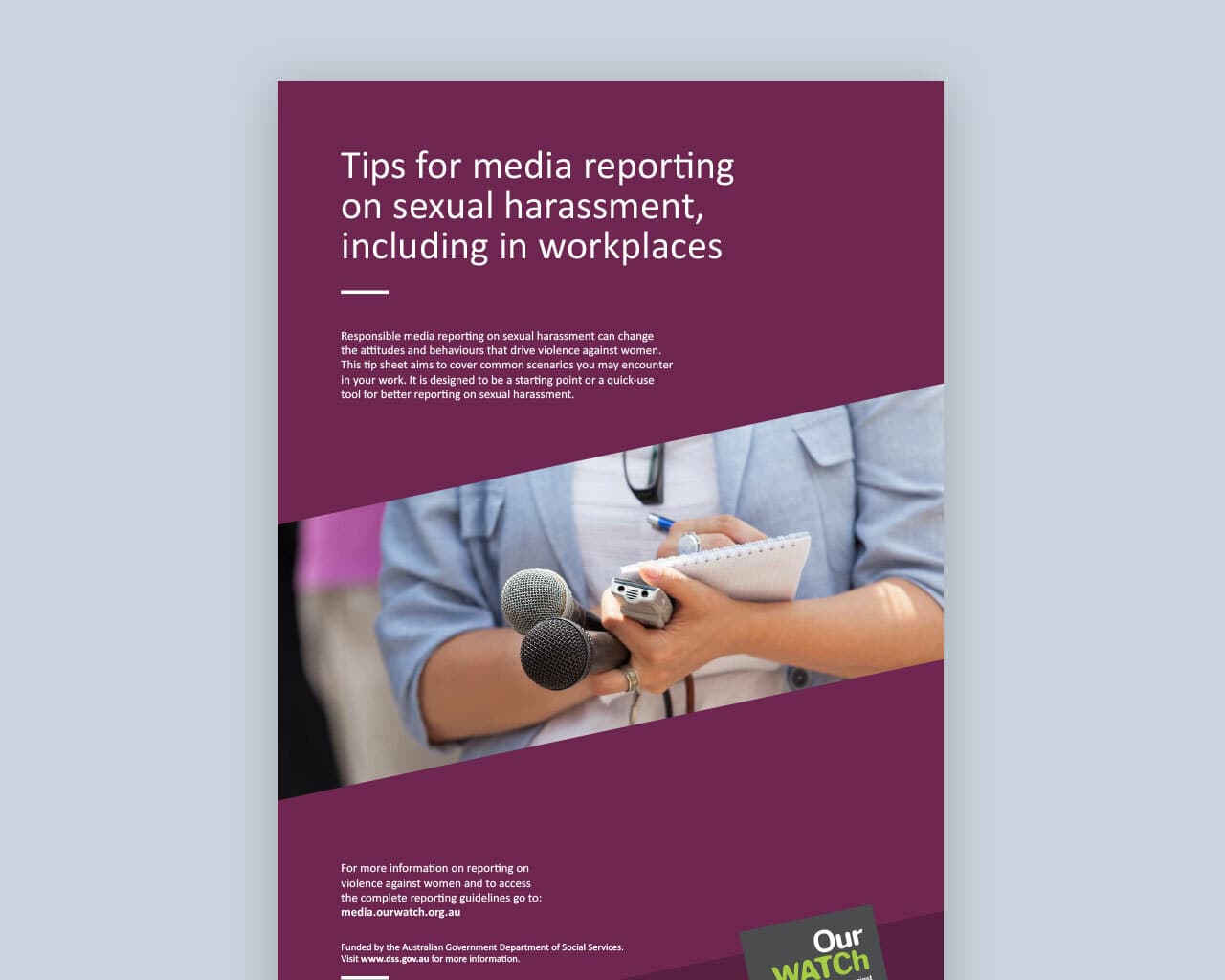 12 tips for reporting on sexual harassment - resource