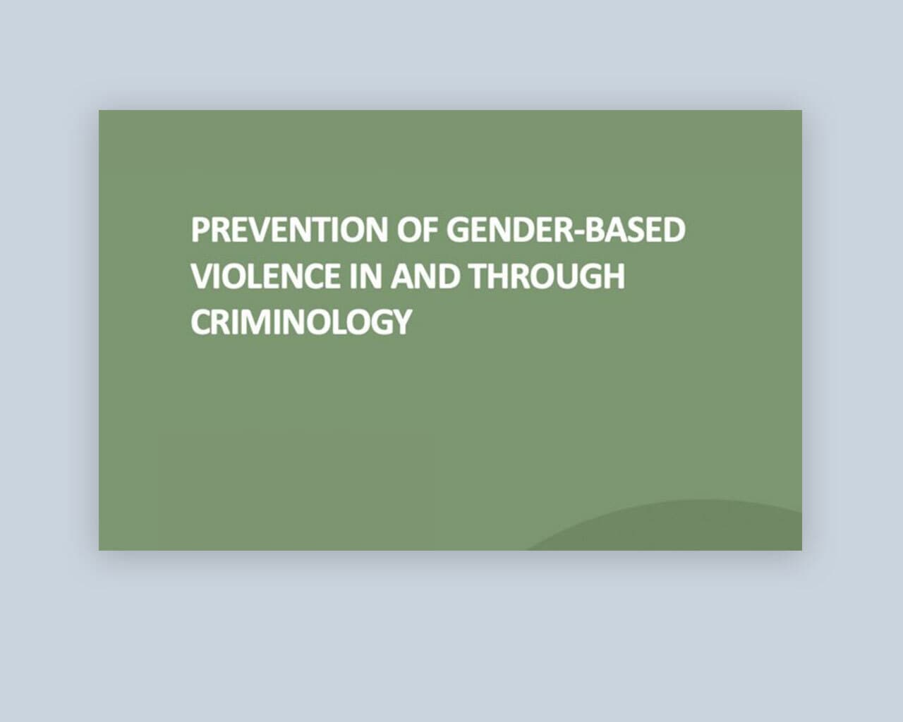 Cover of document with publication title.