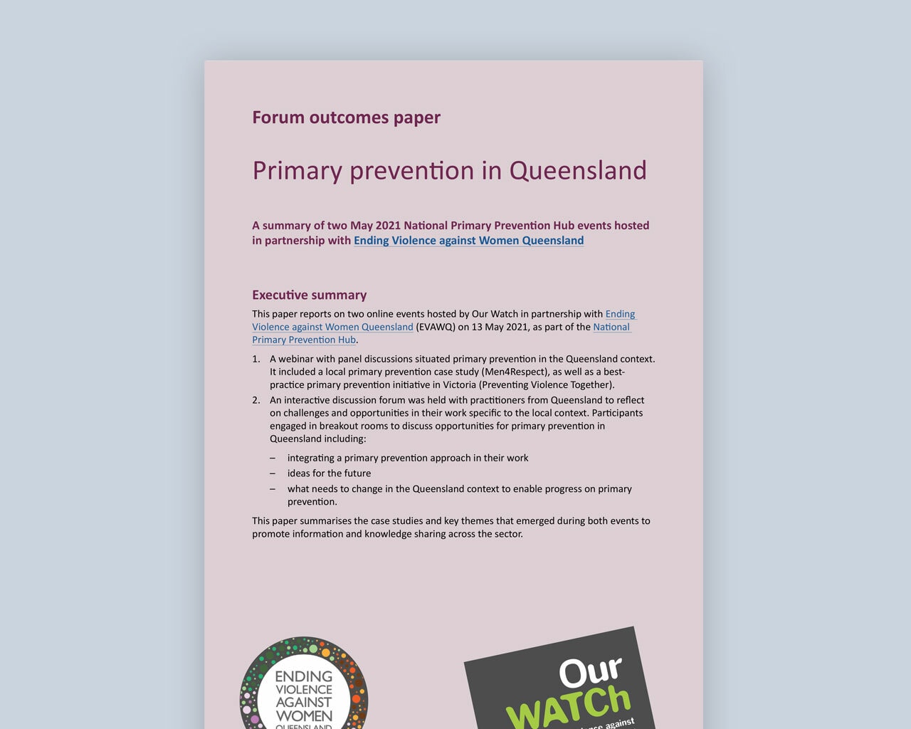 Hub forums Qld thumb