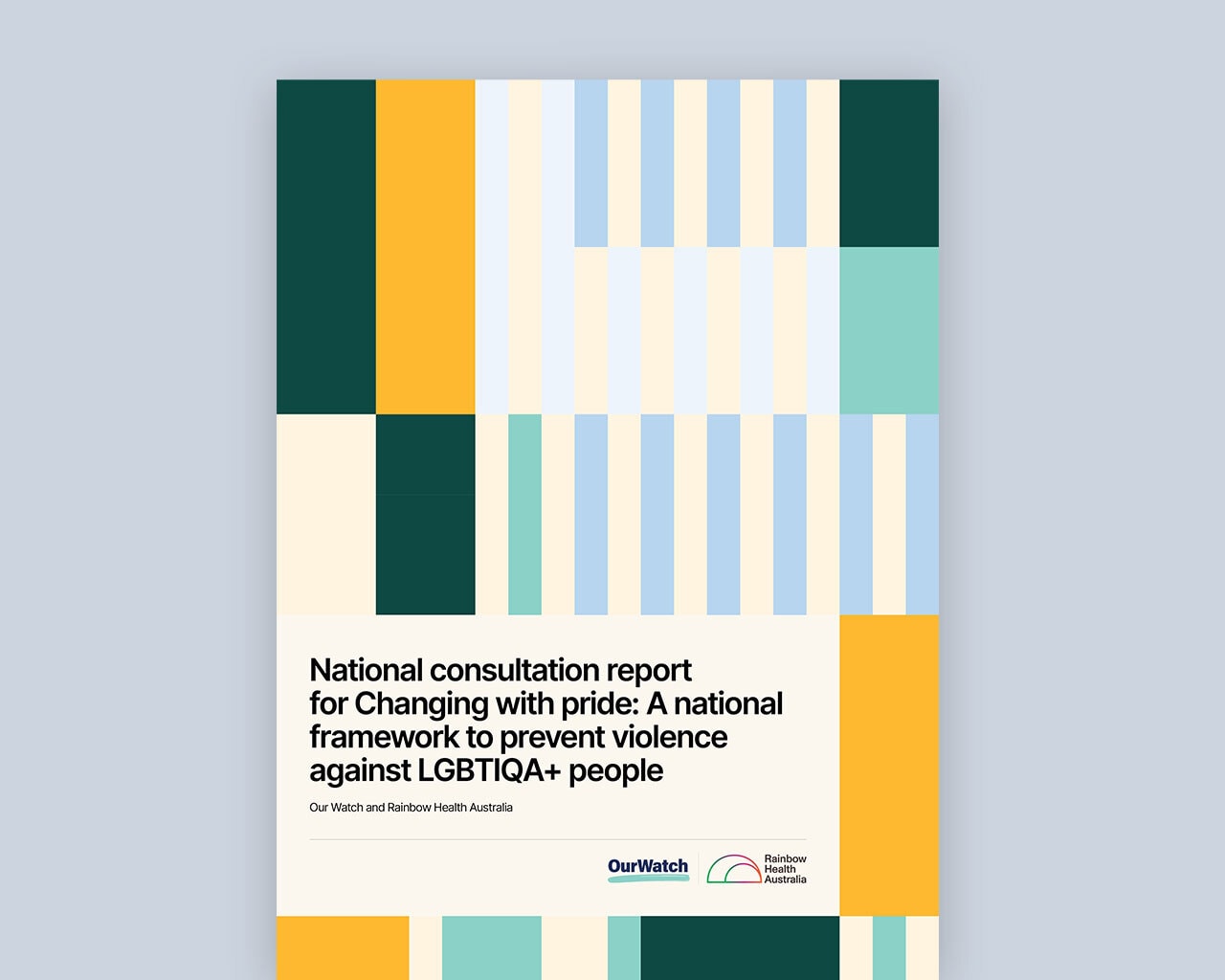 National consultation report for Changing with pride (Appendix A)