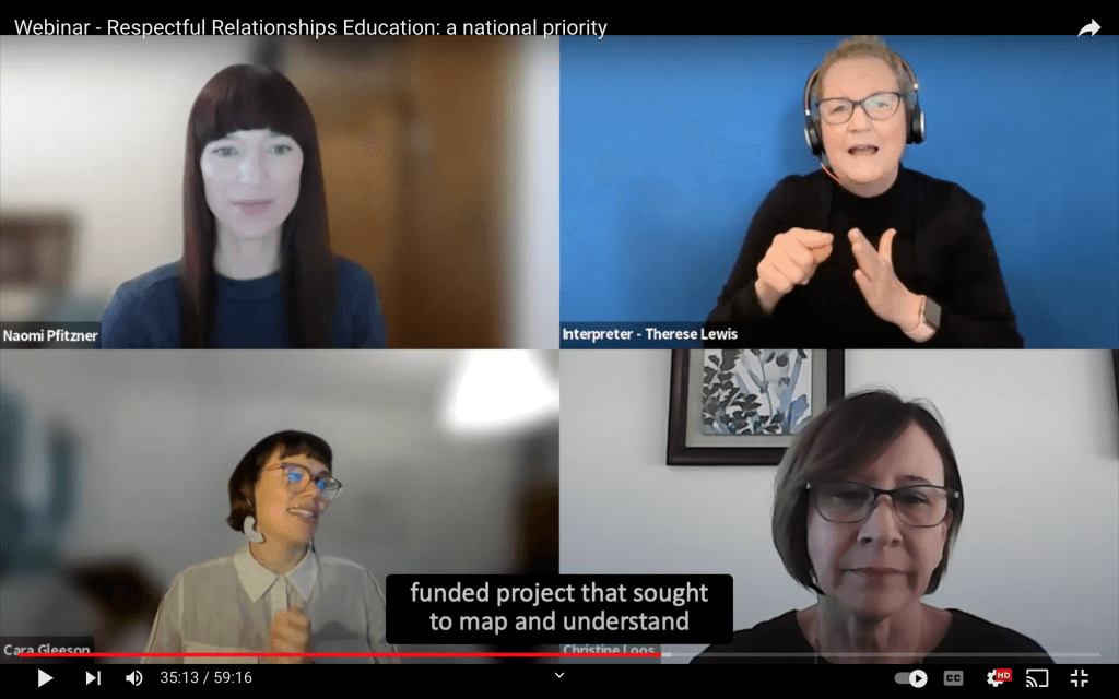 RRE webinar RRE A national priority