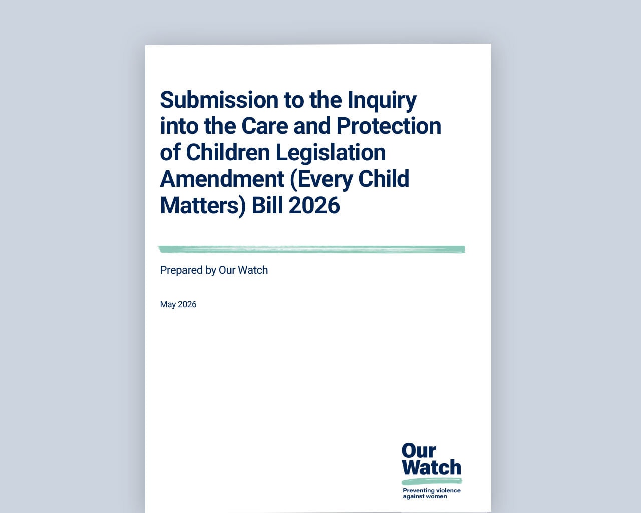 Sub Care and Protection Children Legislation