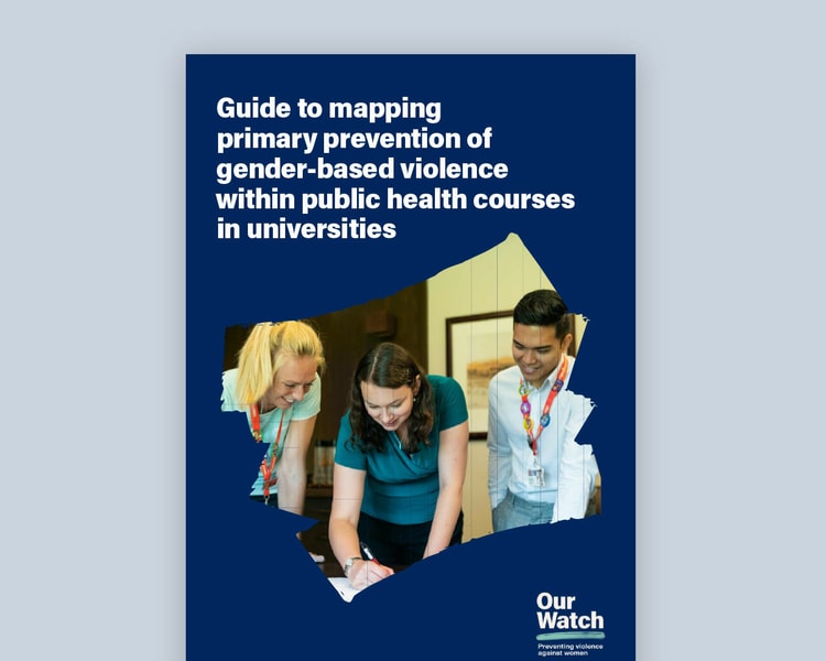 Our Watch | Prevention in teaching and learning (PTL)