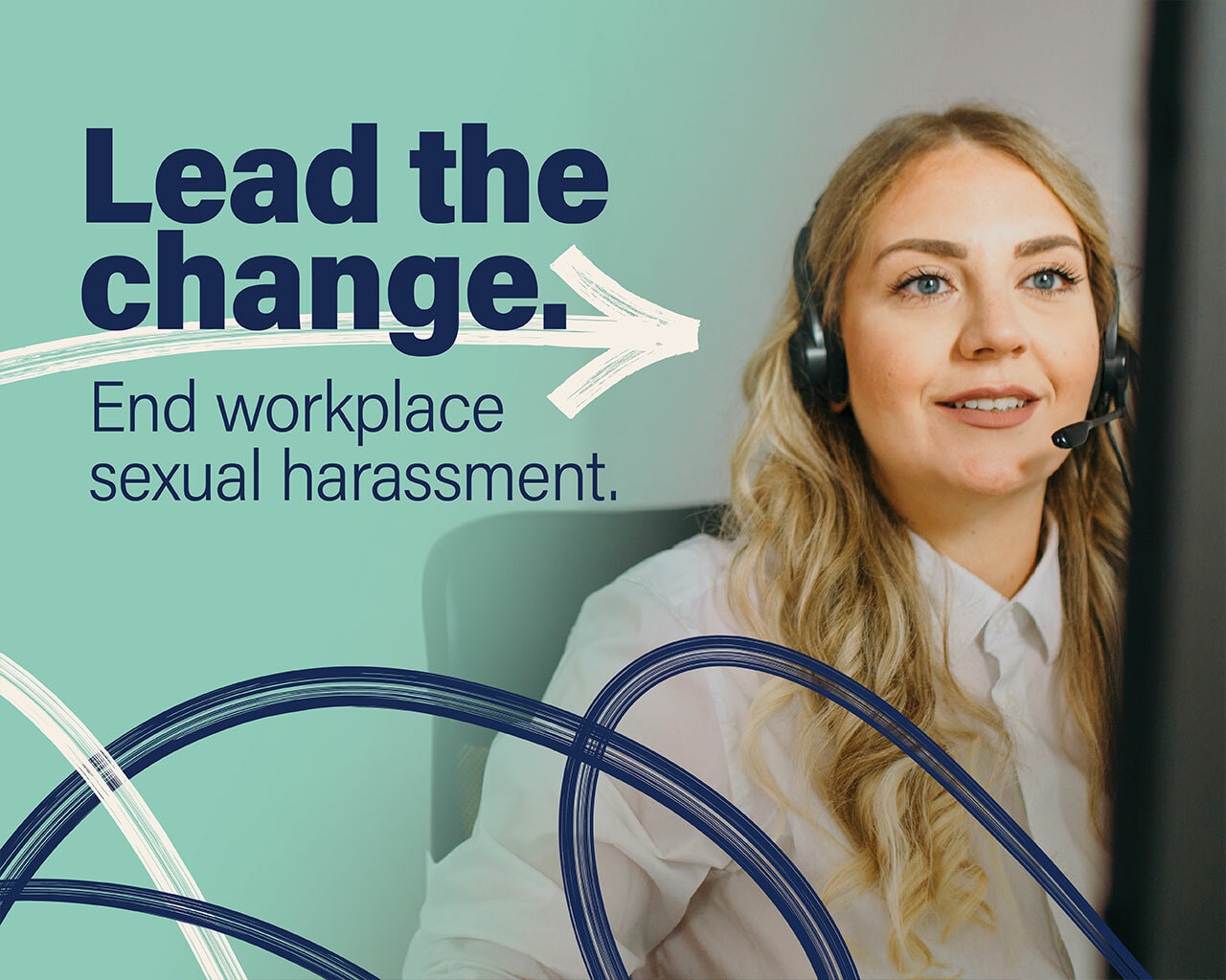 Lead the change banner