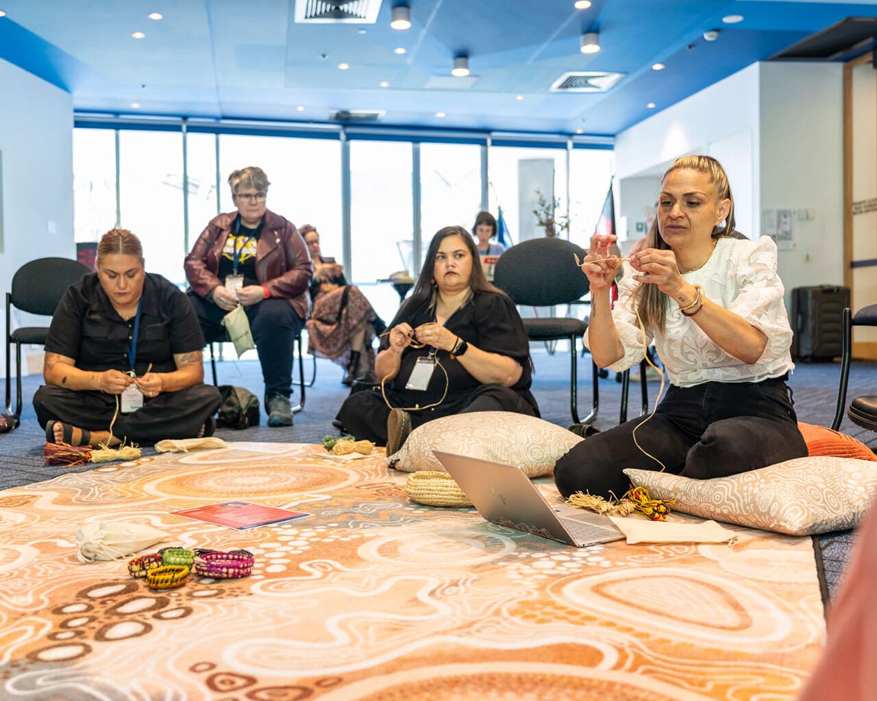 Yarning circle 1